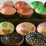 Coconut Bowls with Enamel