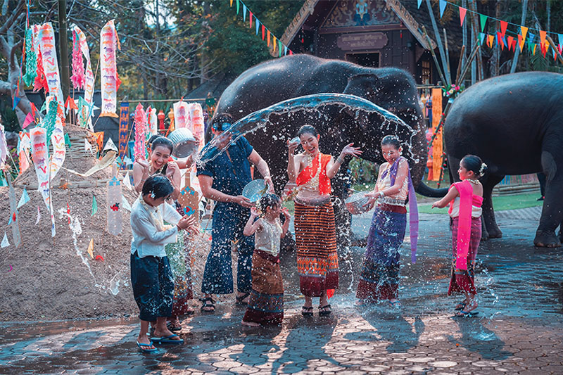 Songkran celebrations 