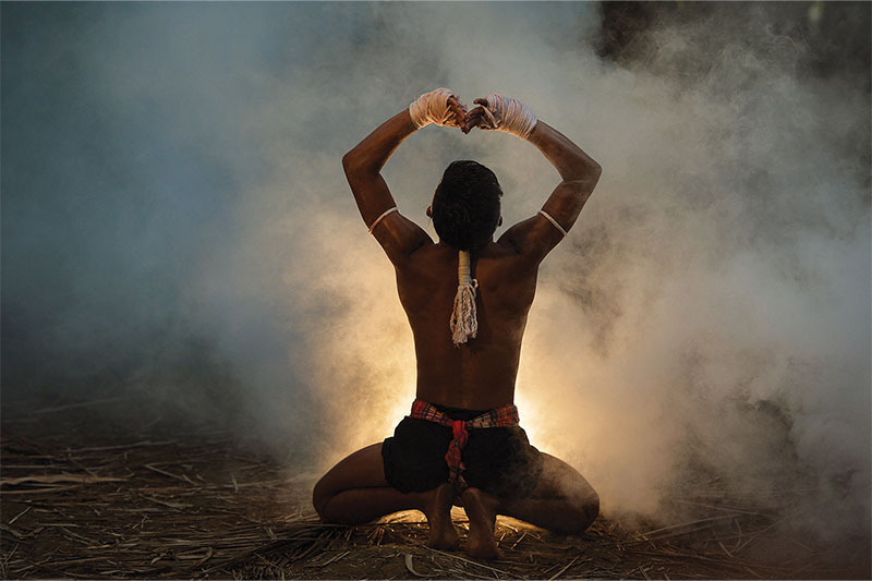 The wai kru ceremony is an important part of Muay Thai.