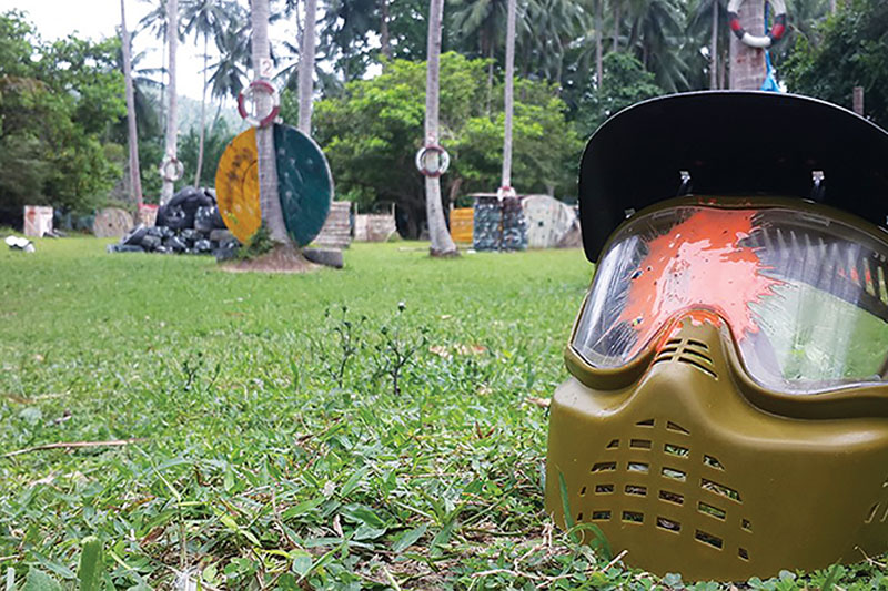 Samui Paintball Party