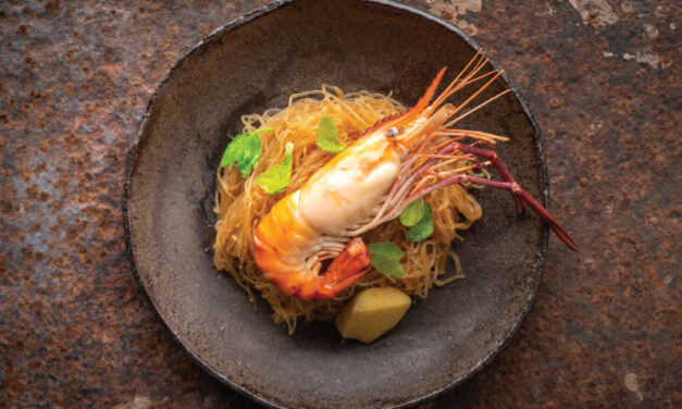Baked Prawns with Glass Noodles