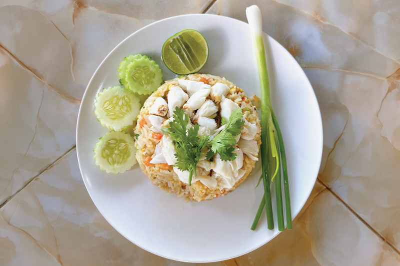 Crab Fried Rice (ข้าวผัดปู), Samui Flavours | OurSamui