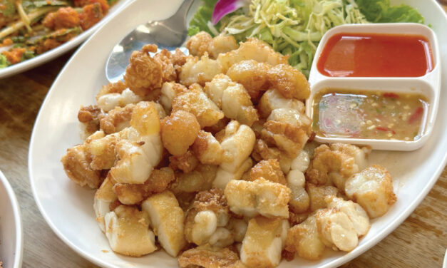 Fried Squid Eggs