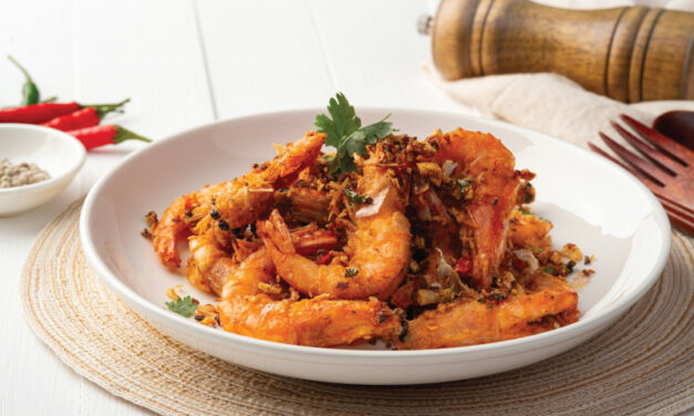 Salt and Pepper Prawns